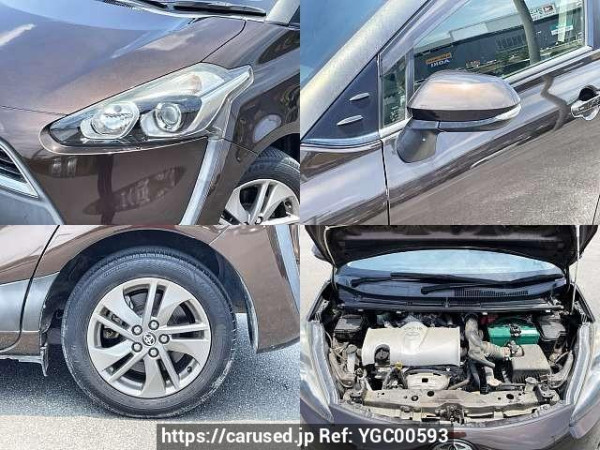 Used 2017 CVT toyota sienta DBA-NSP170G Image[7]