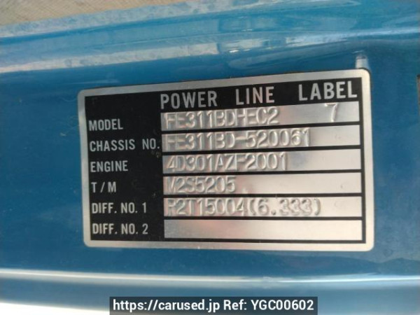 Used 1987 MT mitsubishi canter FE311BD Image[12]