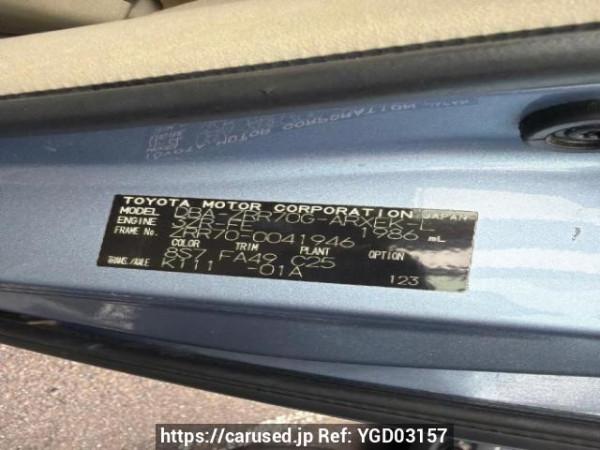 Used 2007 AT toyota noah ZRR70G Image[6]