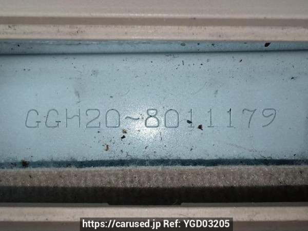 Used 2008 AT toyota alphard GGH20W Image[12]