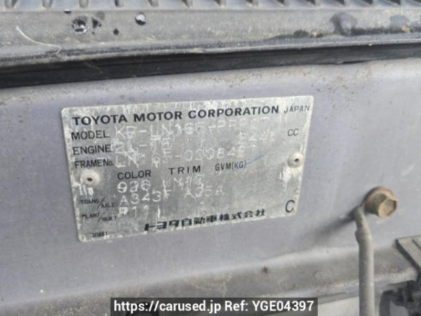 Used 1998 AT toyota hilux LN165 Image[10]