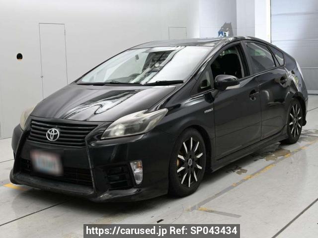 TOYOTA PRIUS 30系 ブラック 本体 Buy Used 2012 Toyota Prius ZVW30 (SP043434) - Carused.jp