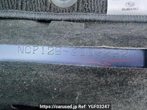 Used 2012 AT subaru trezia NCP125X Image[12]