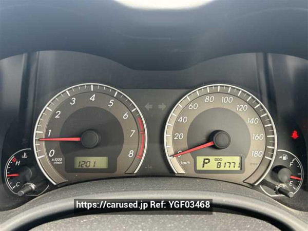 Used 2010 CVT toyota corolla-fielder NZE144 Image[15]