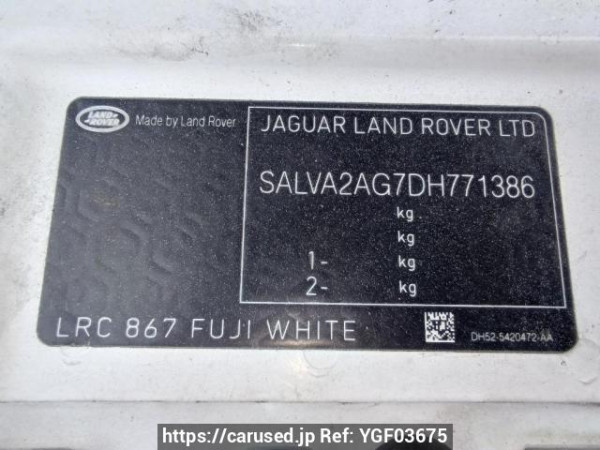 Used 2013 AT land-rover range-rover-evoque LV2A Image[11]