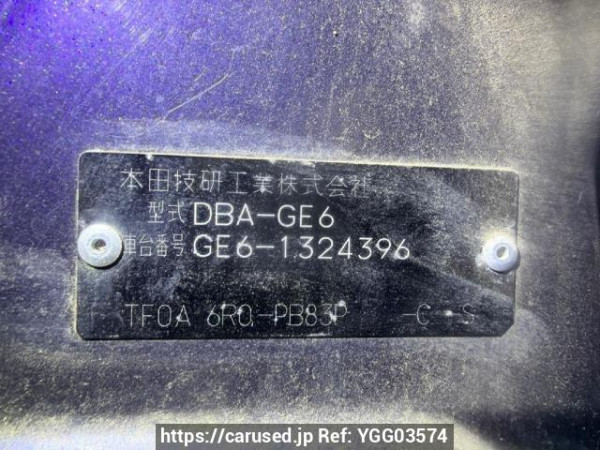 Used 2010 AT honda fit GE6 Image[6]