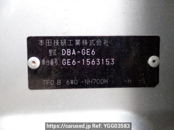 Used 2011 AT honda fit GE6 Image[10]