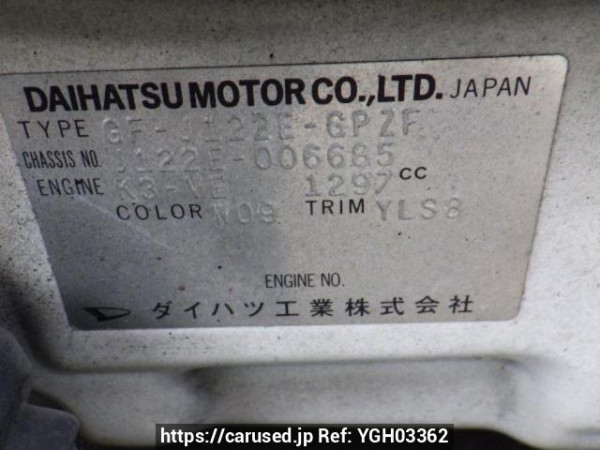 Used 2001 AT toyota cami J122E Image[10]