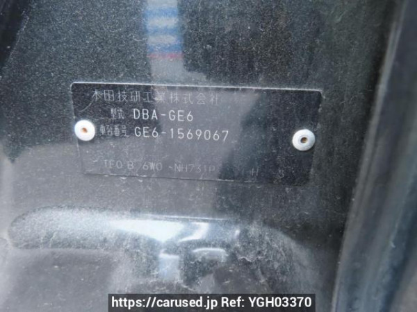 Used 2011 AT honda fit GE6 Image[10]