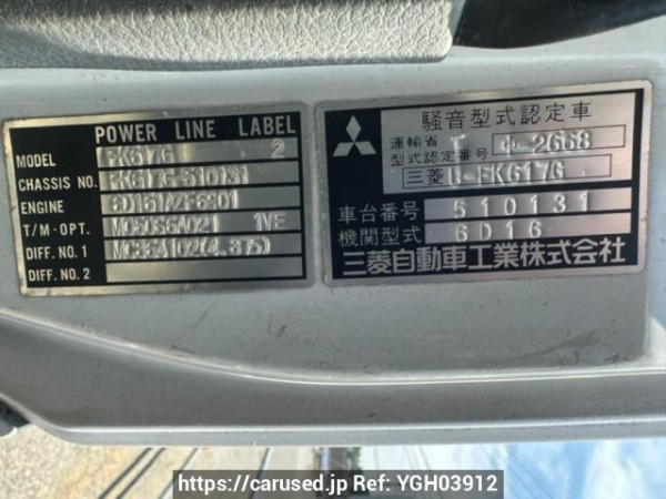 Used 1993 MT mitsubishi-fuso fighter FK617G Image[8]