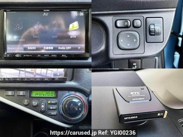 Used 2014 AT toyota aqua DAA-NHP10 Image[6]