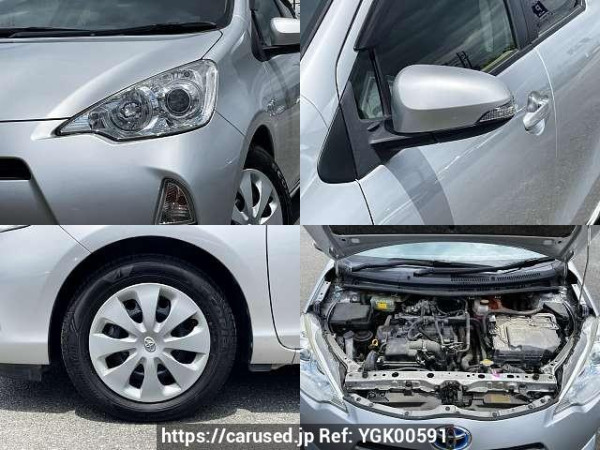 Used 2014 AT toyota aqua DAA-NHP10 Image[7]