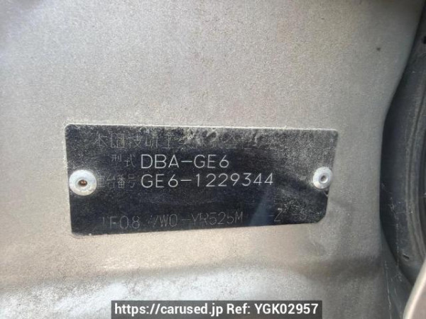 Used 2009 AT honda fit GE6 Image[6]