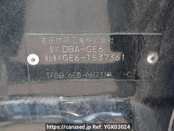 Used 2011 AT honda fit GE6 Image[11]
