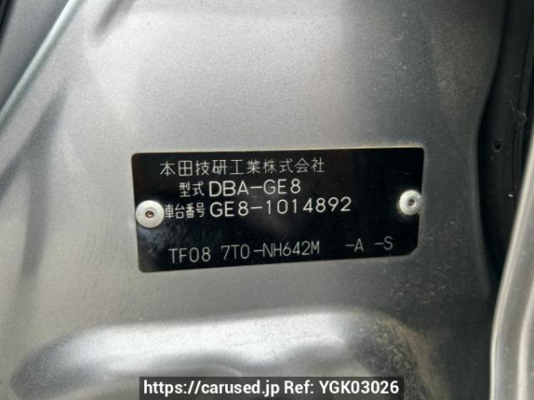 Used 2008 AT honda fit GE8 Image[10]