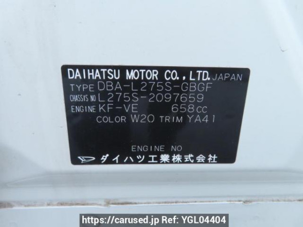 Used 2010 AT daihatsu mira L275S Image[11]