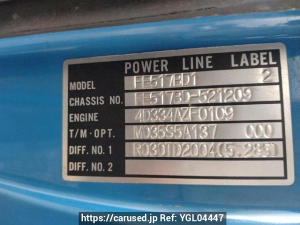 Used 1996 MT mitsubishi canter FE517BD Image[12]
