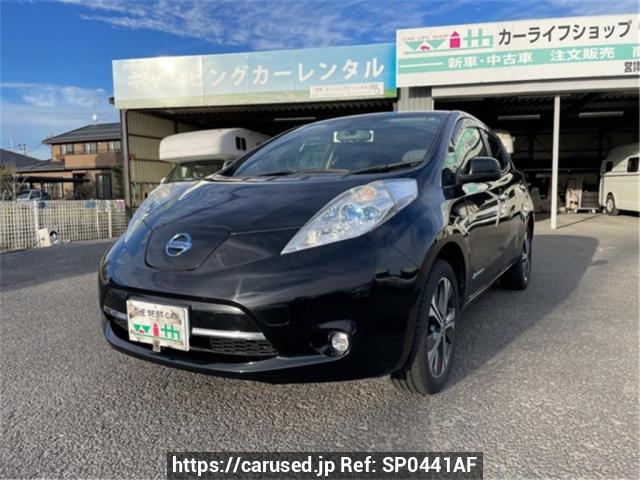 Buy Used 2015 Nissan Leaf AZE0 (SP0441AF) - Carused.jp