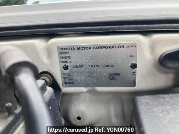 Used 2004 AT toyota hilux-surf RZN215W Image[8]