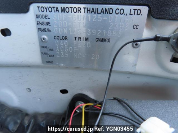 Used 2021 AT toyota hilux GUN125 Image[11]
