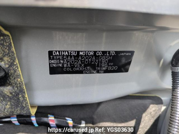 Used 2025 AT toyota raize A202A Image[9]