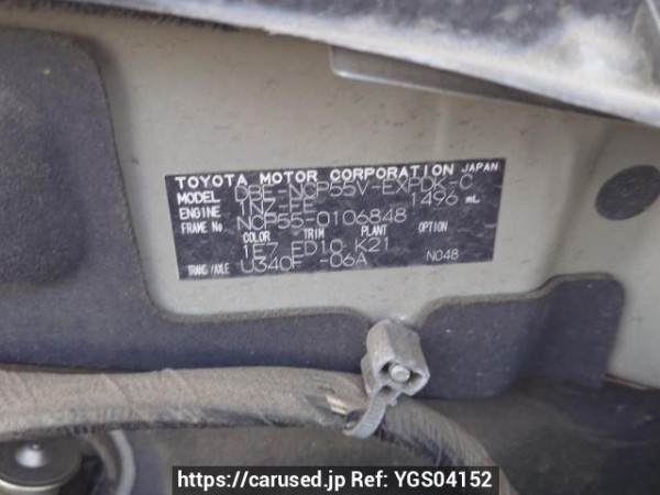 Used 2013 AT toyota probox-van NCP55V Image[10]