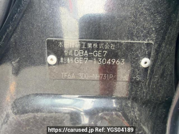 Used 2010 AT honda fit GE7 Image[6]