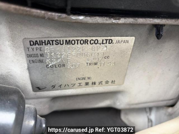 Used 2001 AT toyota cami J122E Image[6]