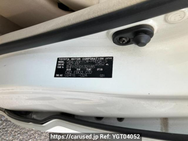Used 2006 AT toyota alphard ANH10W Image[8]