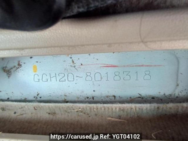 Used 2008 AT toyota alphard GGH20W Image[11]