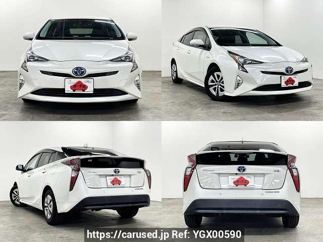 Buy Used 2017 Toyota Prius DAA-ZVW51 (YGX00590) - Carused.jp