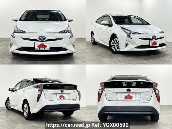 Used 2017 AT toyota prius DAA-ZVW51 Image[9]