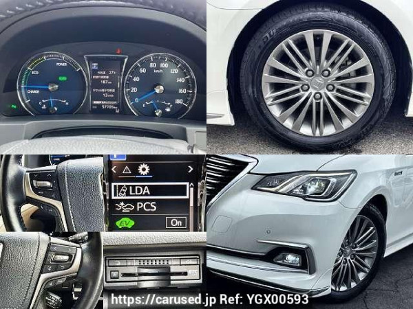 Used 2016 AT toyota crown-hybrid DAA-AWS210 Image[7]