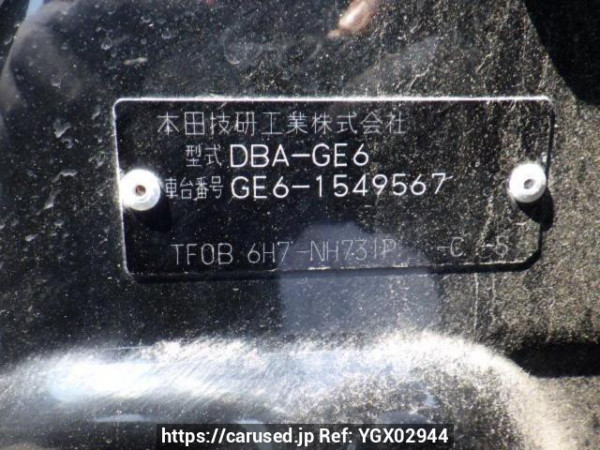 Used 2011 AT honda fit GE6 Image[10]