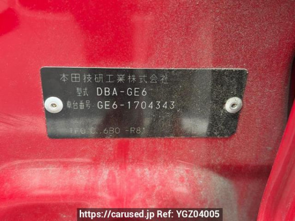 Used 2012 AT honda fit GE6 Image[6]