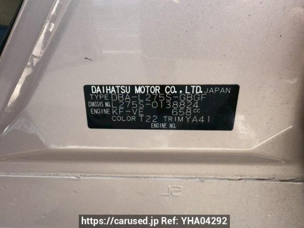 Used 2012 AT daihatsu mira L275S Image[11]