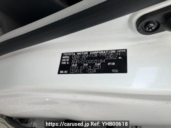Used 2008 AT toyota alphard ANH10W Image[8]