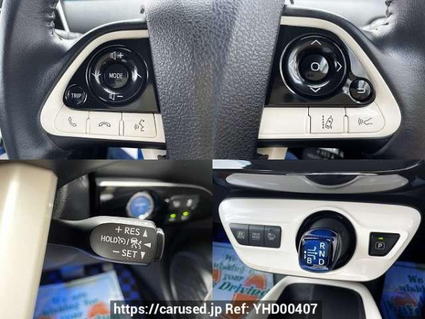 Used 2016 AT toyota prius DAA-ZVW51 Image[8]