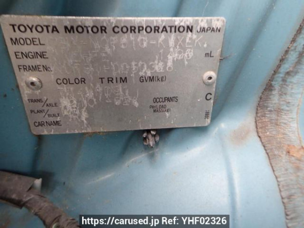 Used 2004 AT toyota sienta NCP81G Image[10]