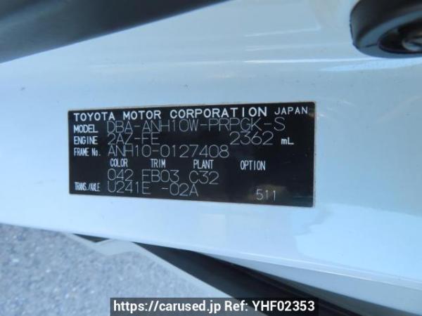 Used 2005 AT toyota alphard ANH10W Image[12]
