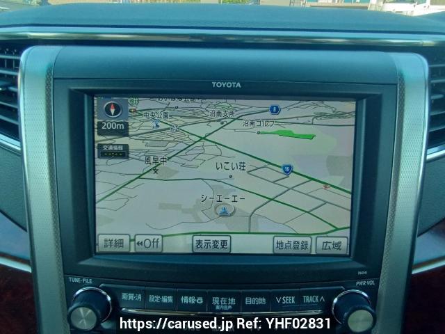 Buy Used 2009 Toyota Alphard ANH20W (YHF02831) - Carused.jp