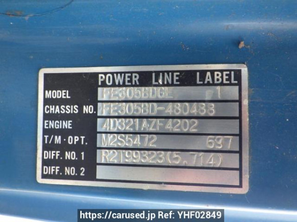 Used 1993 MT mitsubishi canter FE305BD Image[10]