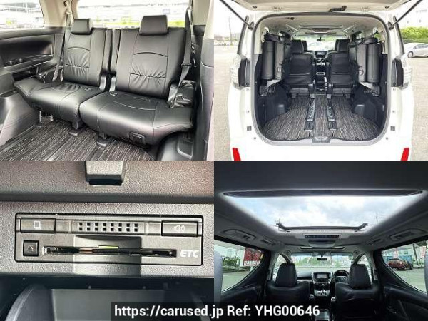 Used 2015 CVT toyota vellfire DBA-AGH30W Image[9]