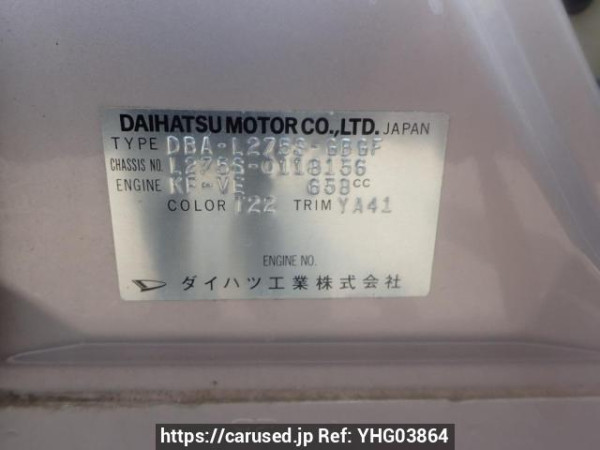 Used 2010 AT daihatsu mira L275S Image[10]