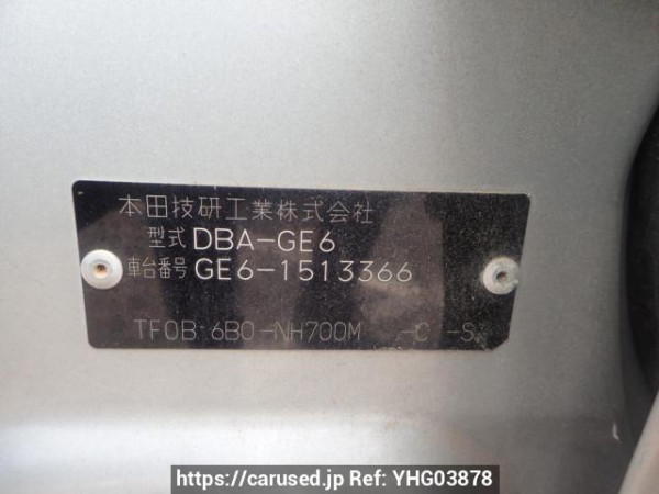Used 2011 AT honda fit GE6 Image[10]