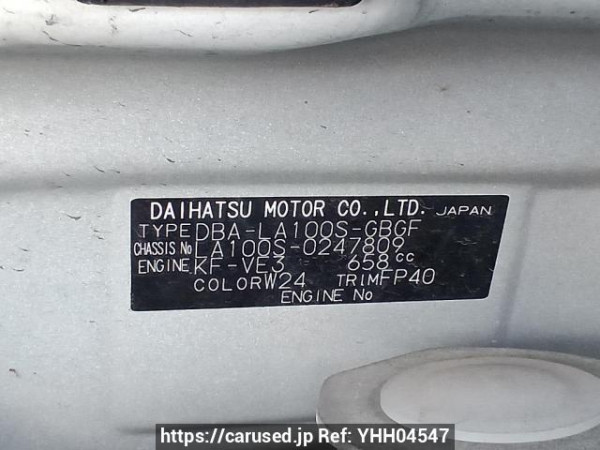 Used 2013 AT daihatsu move LA100S Image[10]