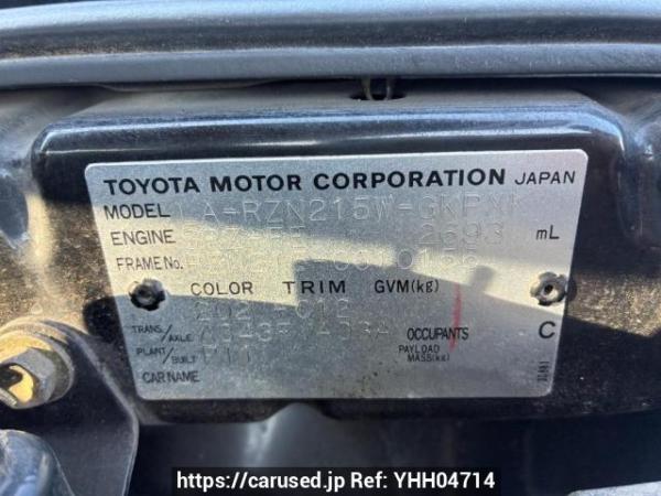 Used 2003 AT toyota hilux-surf RZN215W Image[8]