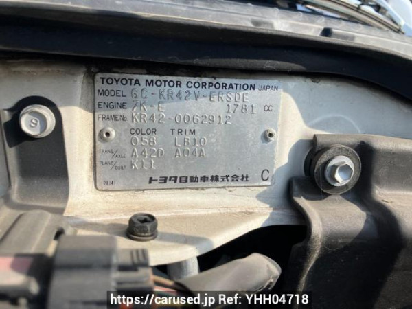Used 2001 AT toyota liteace-van KR42V Image[8]