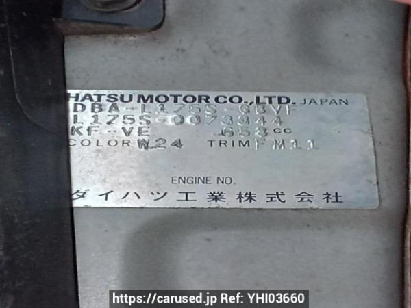 Used 2007 AT daihatsu move L175S Image[10]