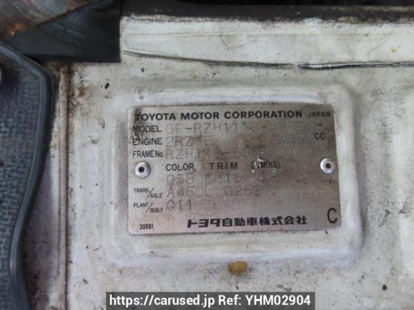 Used 2000 AT toyota hiace-wagon RZH111G Image[10]